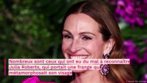 Julia Roberts méconnaissable, elle adopte une frange effet coup de jeune