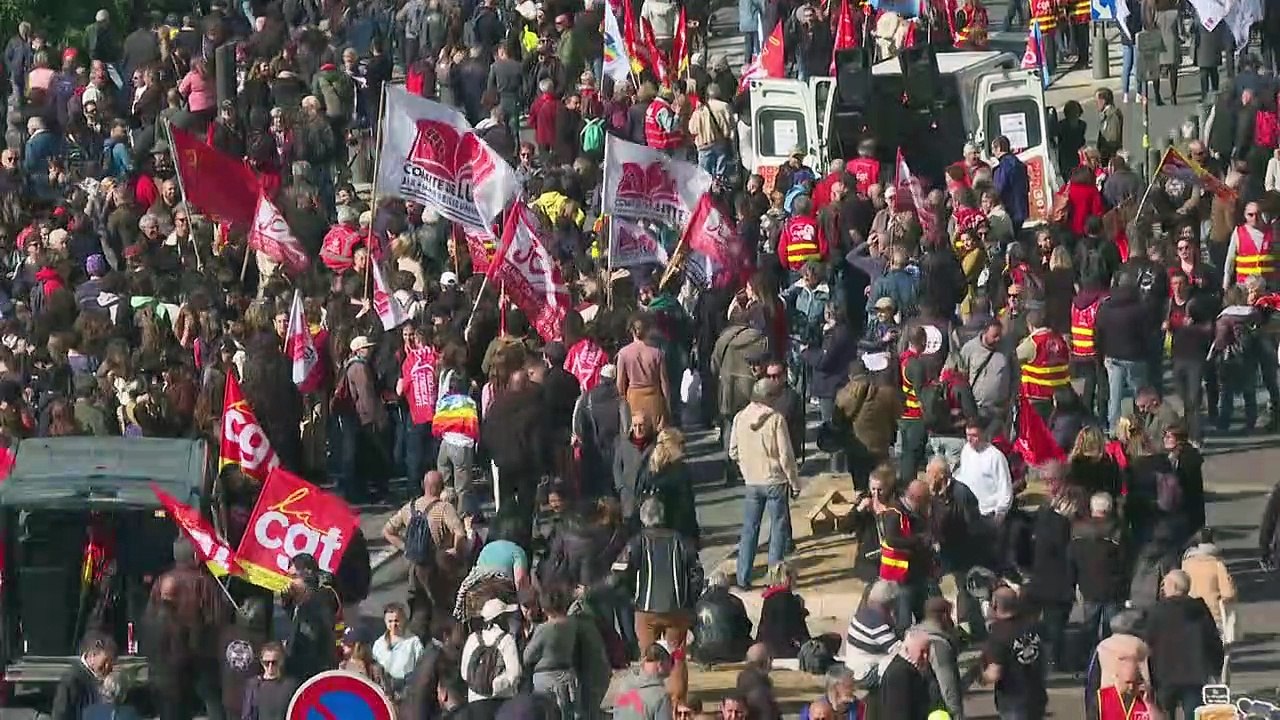 Erneut Großdemos gegen Rentenreform in Frankreich