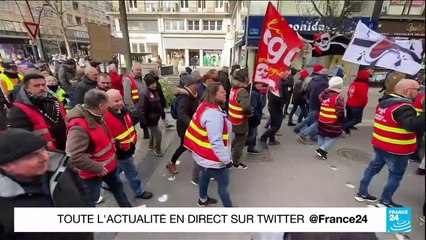 Les opposants à la réforme des retraites manifestent à nouveau partout en France