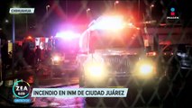 Incendio en el INM en Ciudad Juárez deja al menos 37 muertos y 28 heridos