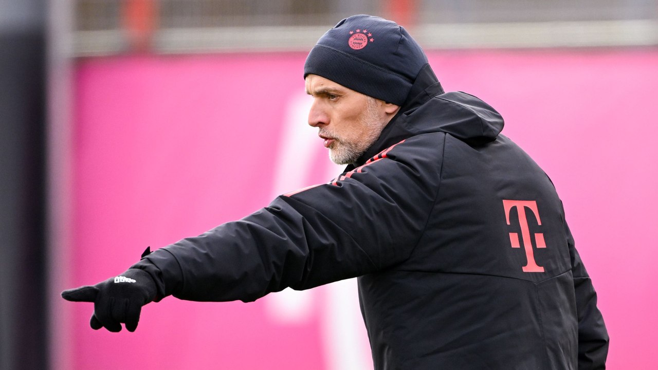 Im Video: Tuchels erstes Training als Bayern-Coach