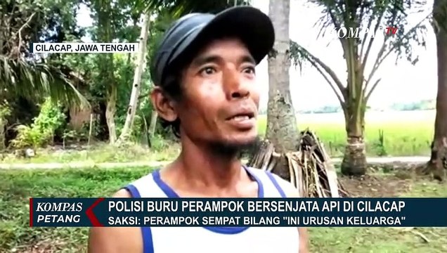 Polisi Buru 3 Perampok Bersenjata Api di Cilacap, Diduga Pelaku Kabur ke Luar Kota!