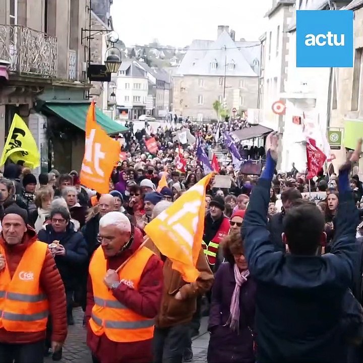 Manif contre la réforme mardi 28 mars Lannion
