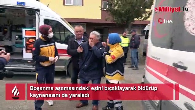 Boşanma aşamasındaki eşini öldürdü, kaynanasını da yaraladı
