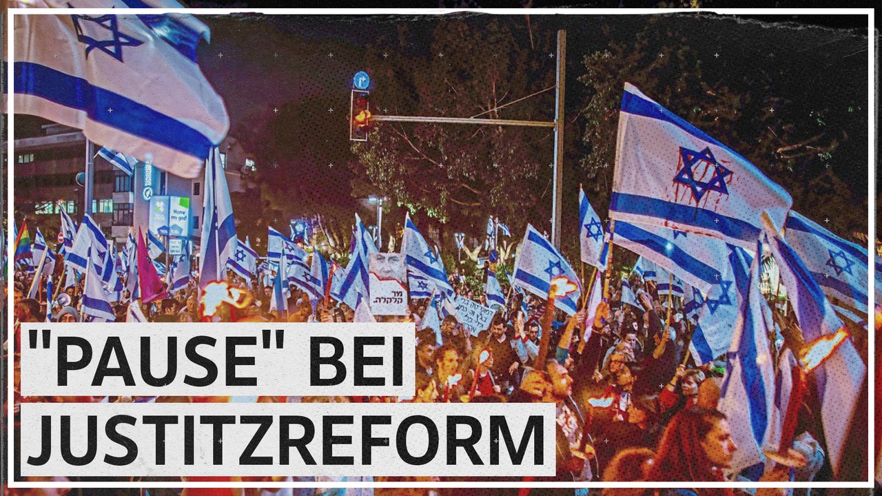 Skepsis in Israel bezüglich 'Pause' der Justizreform