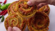 Baked Potato Pinwheels,Ramadan Special Recipe By Recipes Of The World mm