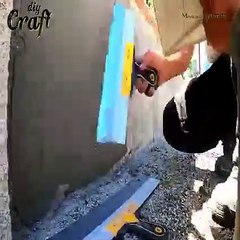 repair cracks in vertical concrete surface quick & easy project that will save money for home life!
