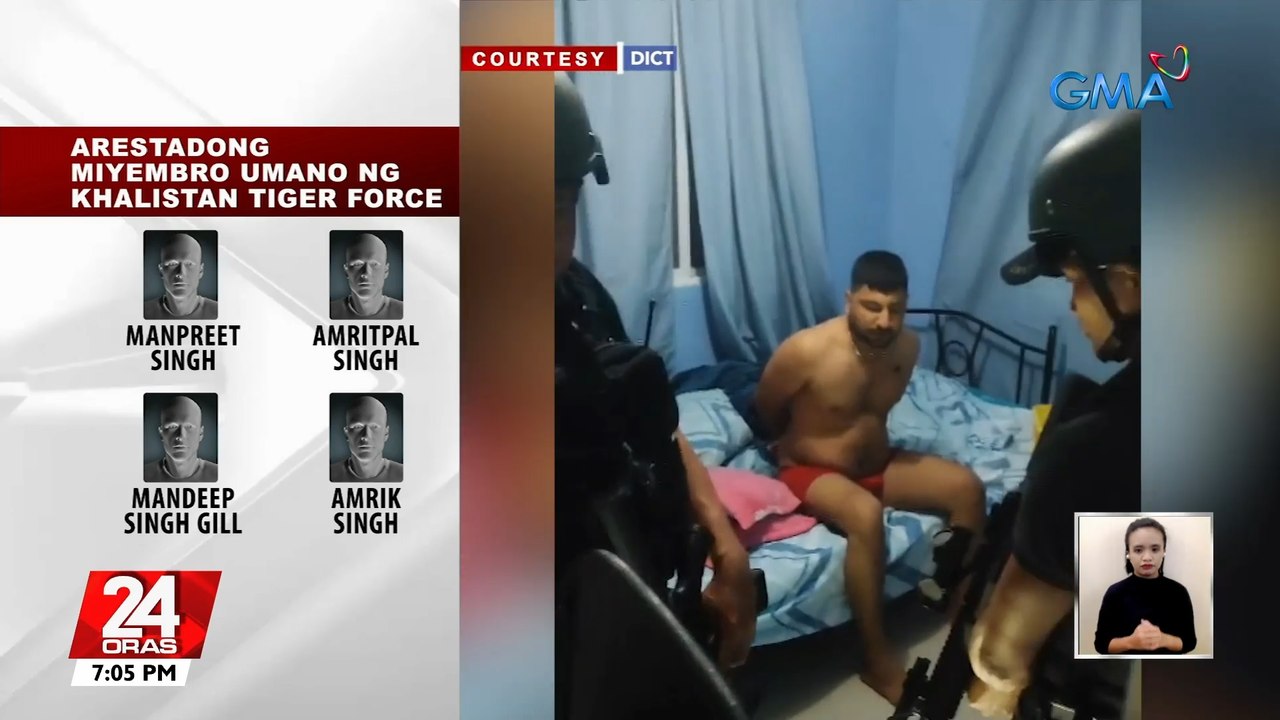 Apat na miyembro umano ng isang terrorist group sa India, naaresto sa Iloilo | 24 Oras