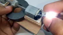 How to make free energy with small dc motor _ magnetic generator free energy
