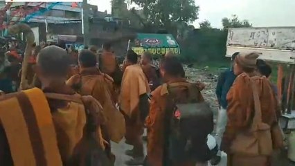 नालंदा: भगवान बुद्ध के अनुयायियों ने बौद्ध स्थल का किया दर्शन, भक्तिमय का बना है माहौल