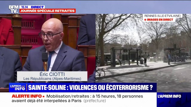 Éric Ciotti à propos des policiers et gendarmes: Nous leur devons une reconnaissance, un hommage républicain