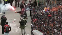مراسل العربية: مواجهات بين الشرطة ومحتجين في مدينة ليون جنوبي فرنسا