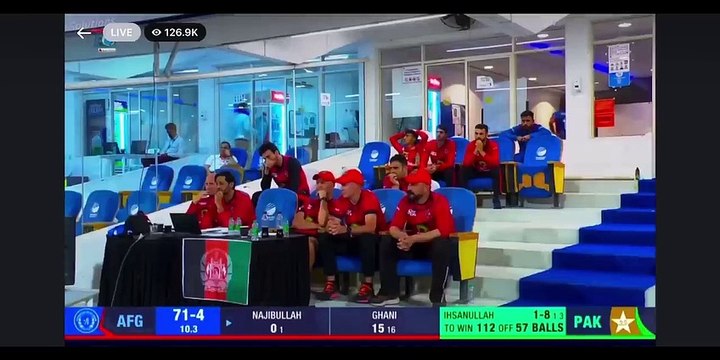 Ihsanullah bouncer to Najibullah Zadran pak vs Afg 3rd t20 Najibullah injured face by ihsanullah