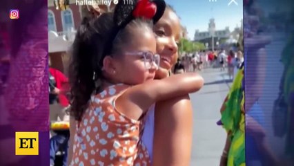 Halle Bailey CRIES After Little Mermaid Fan Refuses to Let Her Go