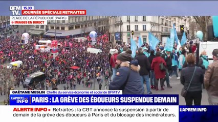 Paris: la grève des éboueurs sera suspendue dès demain, selon la CGT