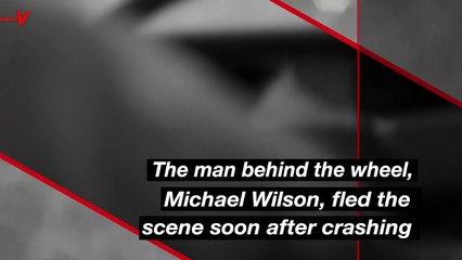 Drunk Driver Flees Scene After Crashing Into a Living Room