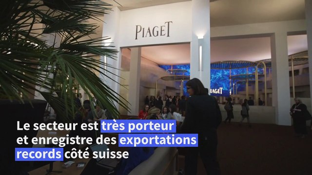 Le salon de l'horlogerie de Genève s'ouvre en pleine tourmente bancaire