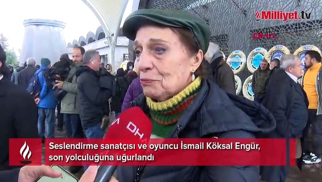'Leyla İle Mecnun'un Ak Sakallı Dede'si Köksal Engür son yolculuğuna uğurlandı