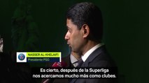 Al Khelaifi habla del Real Madrid y el FC Barcelona
