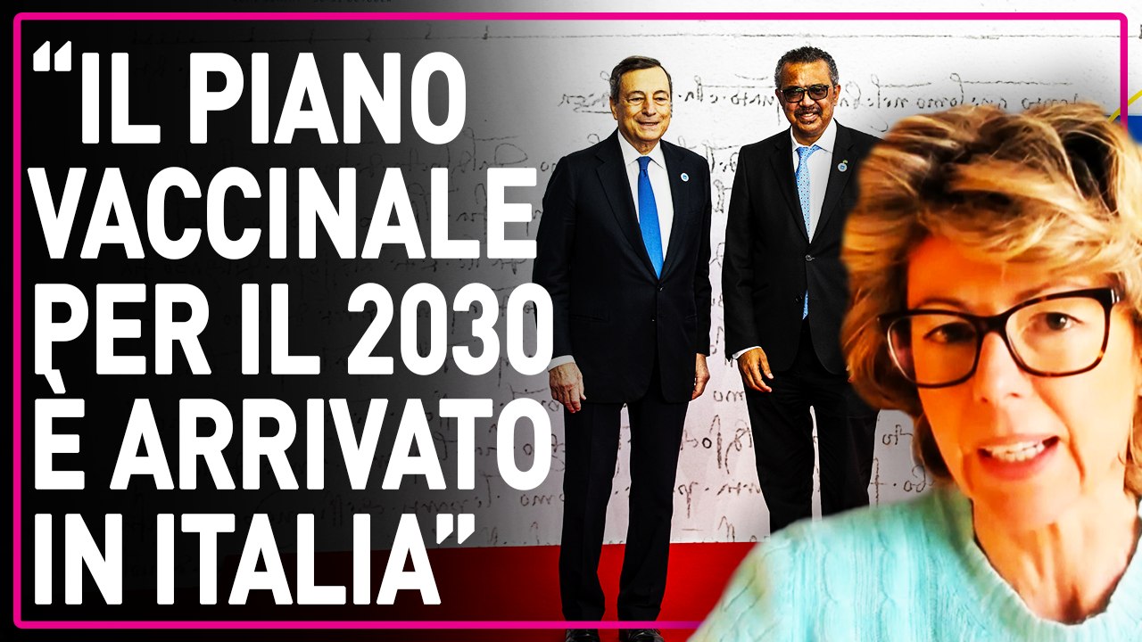 Attenti all'agenda 2030 sull'immunizzazione ▷ "L'OMS vorrebbe tutti su una poltrona a fare vaccini"