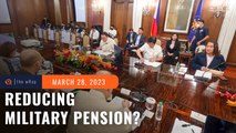 Marcos agrees to reduce military pension, make soldiers pay for it – Diokno