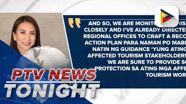 DOT chief assures continuation of tourism activities despite oil spill scare