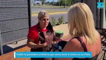 Habló la panadera solidaria que emocionó a todos en La Plata