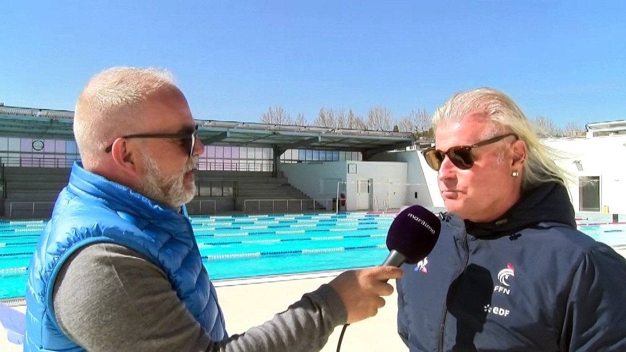 " Le FC Martigues en Ligue 2 ça serait super" Philippe Lucas l'entraîneur de natation