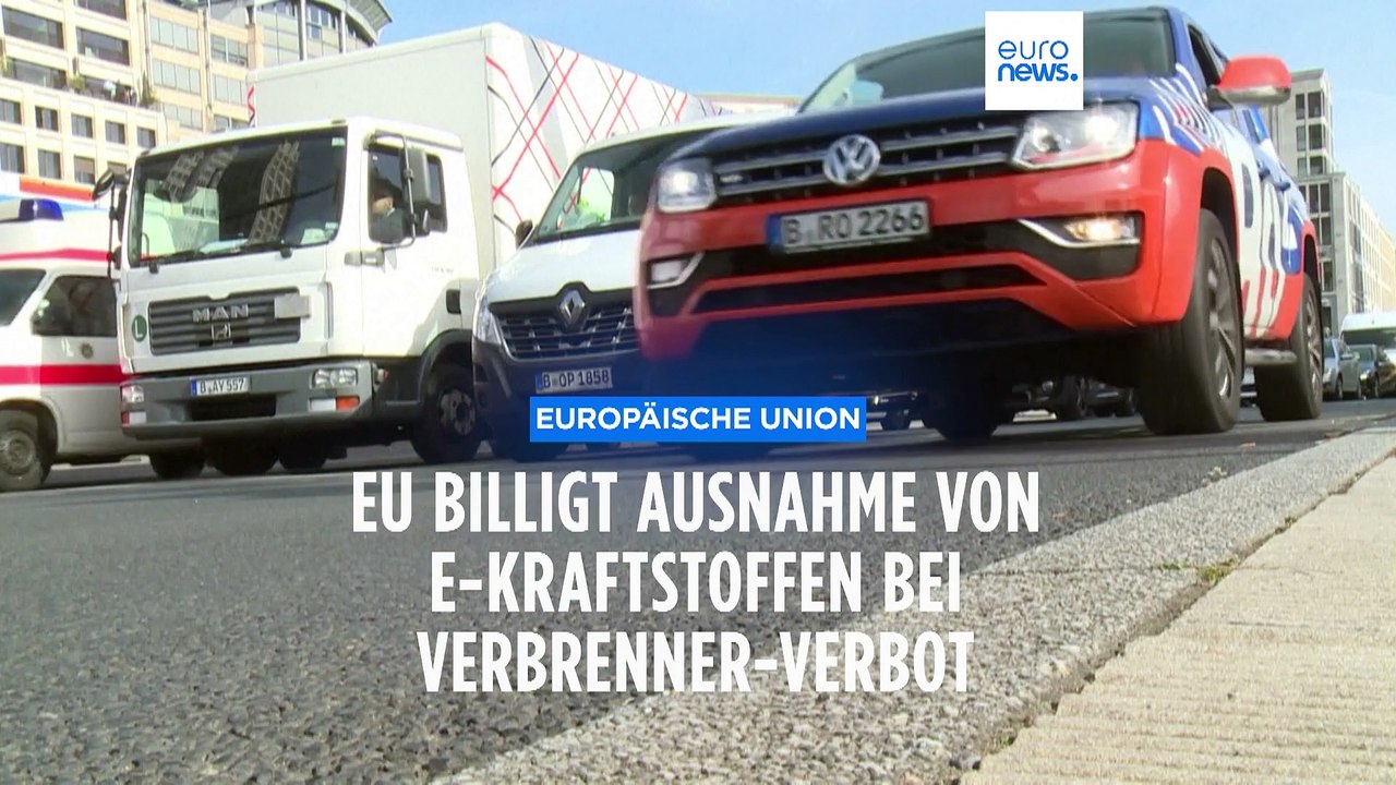 EU-Deal über Ausnahme von E-Kraftstoffen bei Verbrenner-Aus verabschiedet