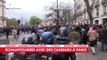 Tensions entre manifestants et forces de l'ordre à Paris