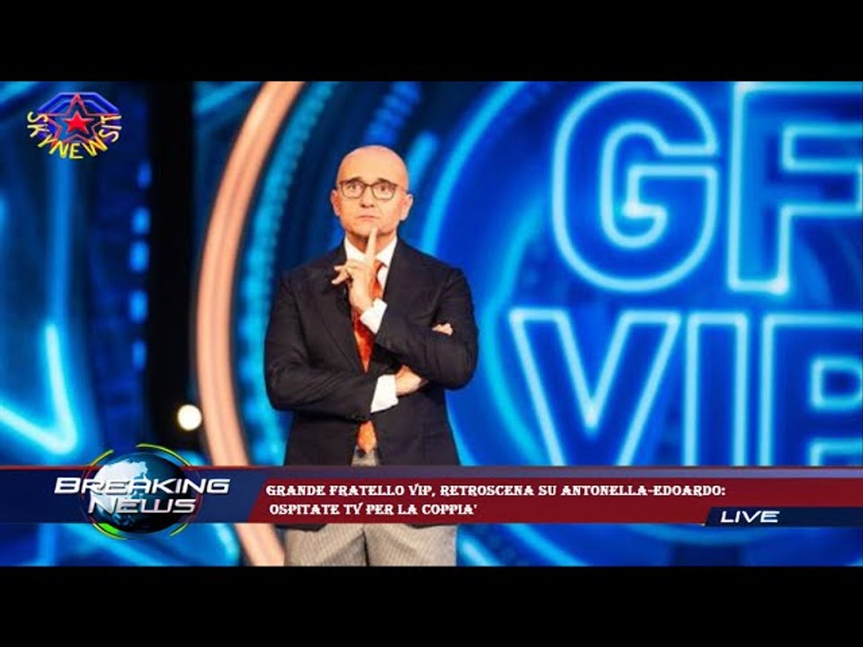 Grande Fratello Vip, retroscena su Antonella-Edoardo:  ospitate tv per la coppia'