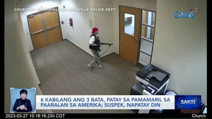 6 kabilang ang 3 bata, patay sa pamamaril sa paaralan sa Amerika; Suspek, napatay din | Saksi