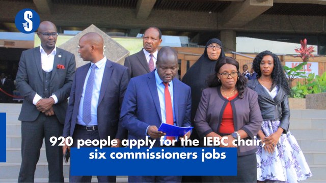 920 people apply for IEBC chair, six commissioners jobs