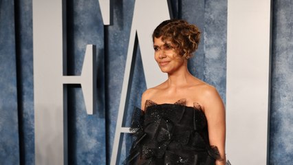 Halle Berry Took a Tumble in a Pair of Sky-High Stilettos