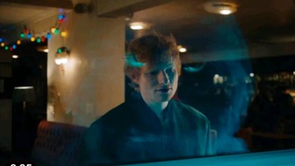 ED sheeran Eyen closed