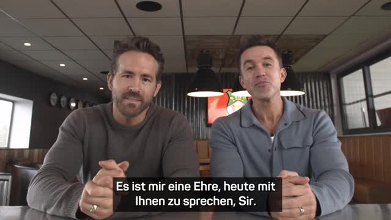Ryan reynold in ehrfurcht vor sir alex ferguson