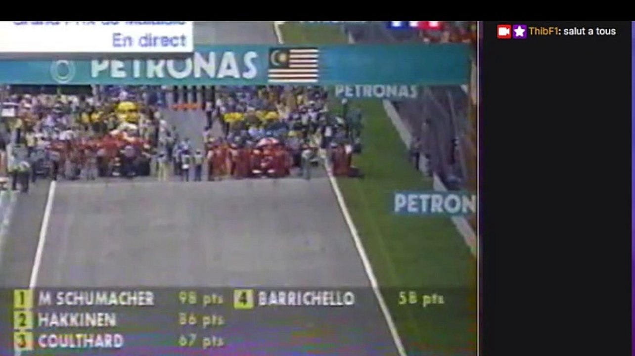 F1 2000 - Grand Prix de Malaisie 17/17 - Replay TF1 | LIVE STREAMING FR