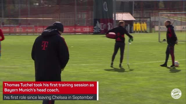 Tuchel takes Bayern training ahead of the Der Klassiker