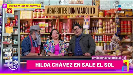 Hilda Chávez cuenta anécdotas en 'Carrusel'
