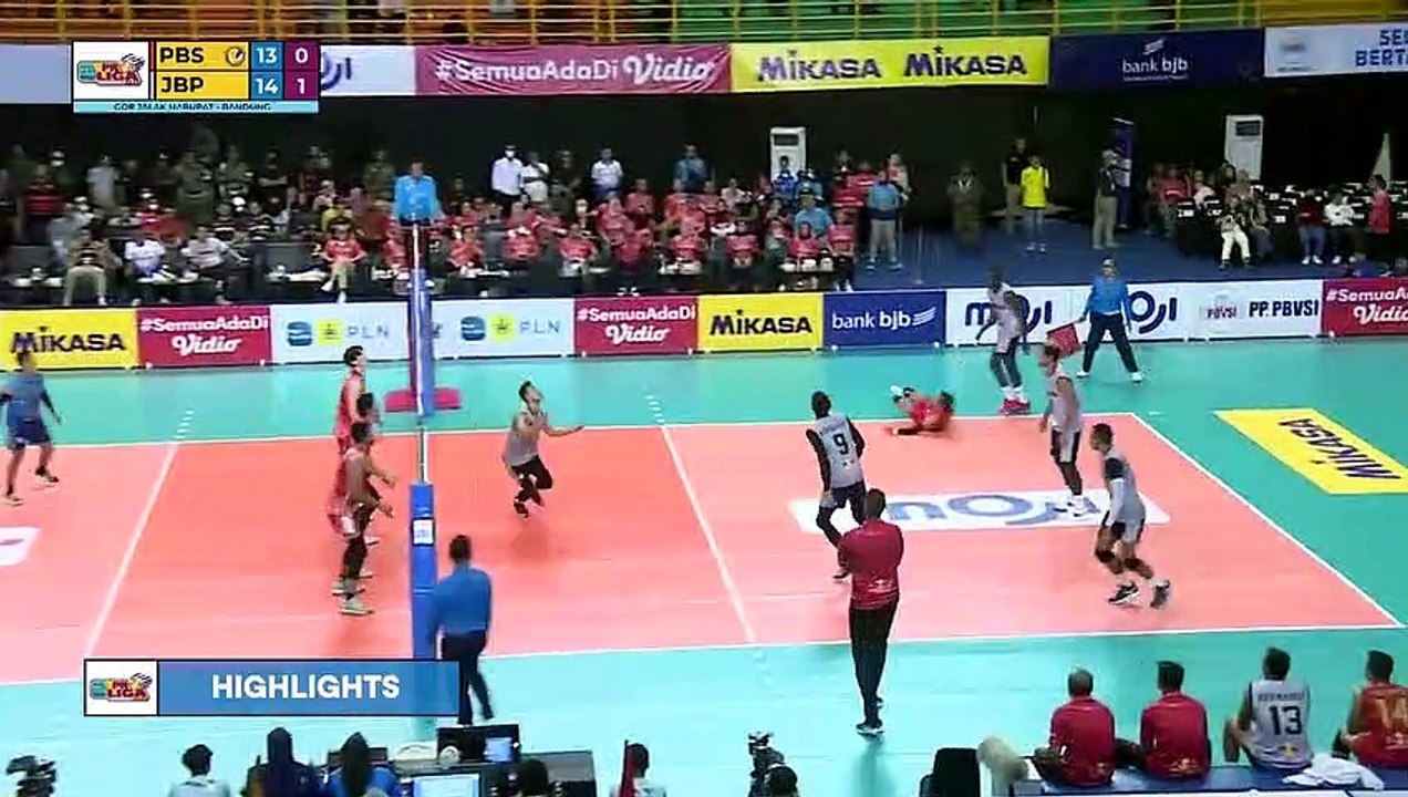 Jakarta Bhayangkara Presisi VS Palembang Bank SUMSELBABEL (3-0) - Highlight PLN Mobile Proliga 2023