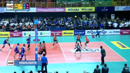 Jakarta BNI46 VS Jakarta LavAni Allo Bank (0-3) - Highlight PLN Mobile Proliga Putra 2023