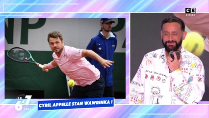 Cyril Hanouna appelle Stanislas Wawrinka et Benjamin Pavard pour leur anniversaire !