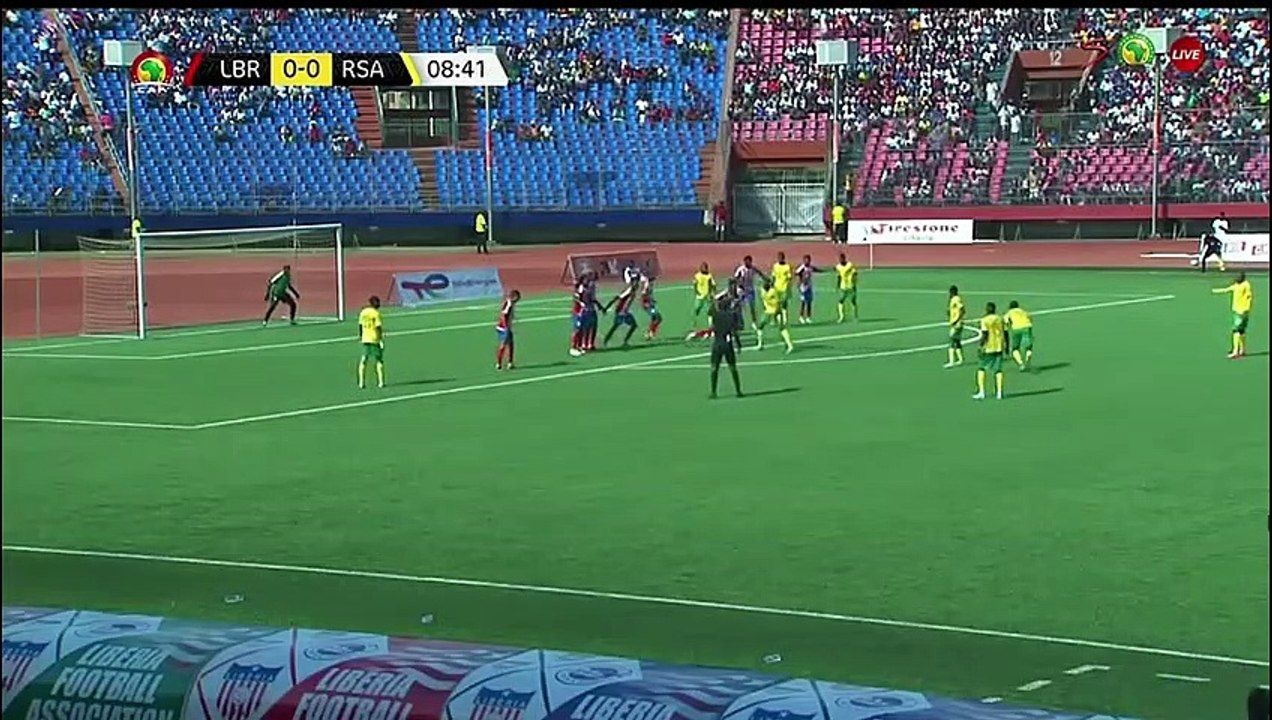 LIBERIA VS SOUTH AFRICA ALL GOALS HIGHLIGHTS(480P) video Dailymotion