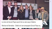 Shakira victime d'un sale coup de la mère de Gerard Piqué : son rôle dans les infidélités de son fils