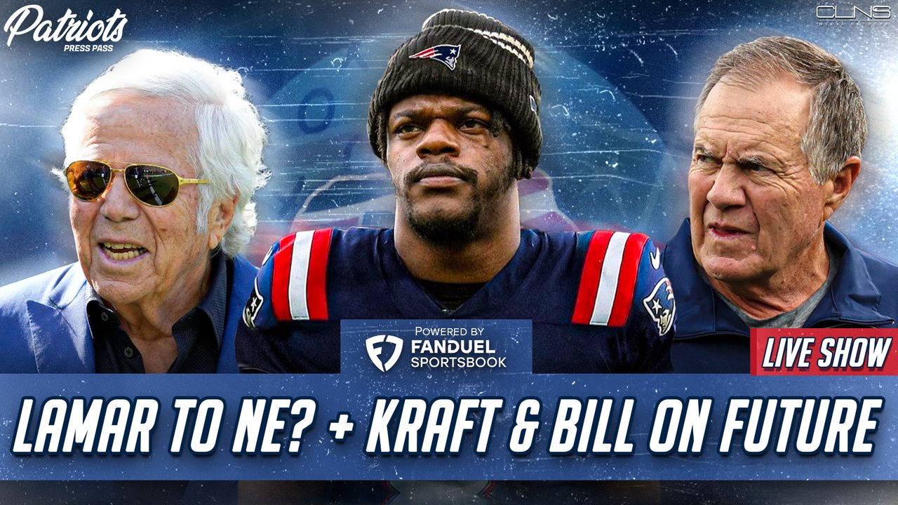 Will Patriots Get Lamar Jackson? Robert Kraft, Bill Belichick Speak at NFL Owners Meetings