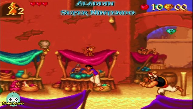 Aladdin Super Nintendo Jogos #aladdin #supernintendo #jogosantigos