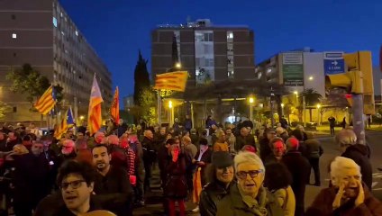 Concentració a la Ciutat de la Justícia