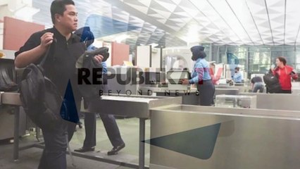 Bertolak ke Swiss, Erick Thohir: Mohon Doanya