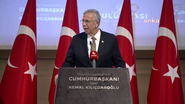 Mansur Yavaş'tan deprem nedeniyle CHP'li belediyeleri suçlayan Erdoğan'a: Artık gözler kör olmuş, diyecek bir şey yok