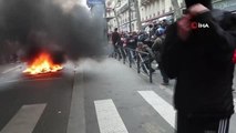 Fransa'da emeklilik reformuna karşı protestolar sürüyor: 27 gözaltı